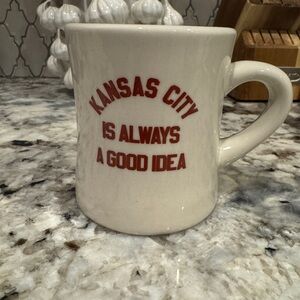 NEW Anthropologie x Alice & Wonder Stoneware Diner Mug, Kansas City